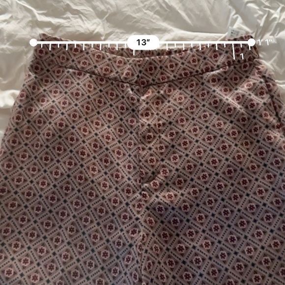 Zara Relaxed Loose Fit Wide Leg Floral Women’s Pants Size S - Picture 11 of 14